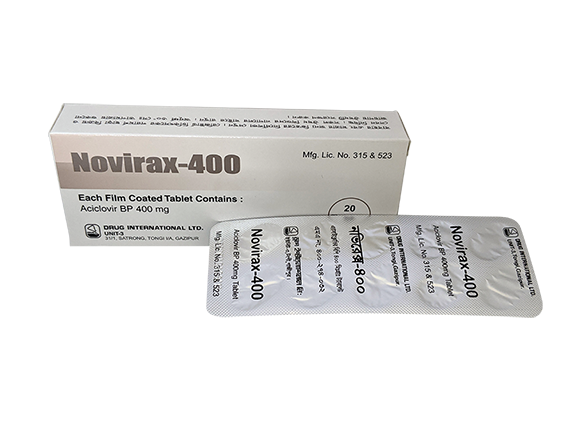 Tablet Novirax 400mg ( 20 pcs )